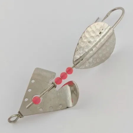 Lindy Skitter-Buzz, Červená/Nikl, 7g, nezachytávající se třpytka #24146