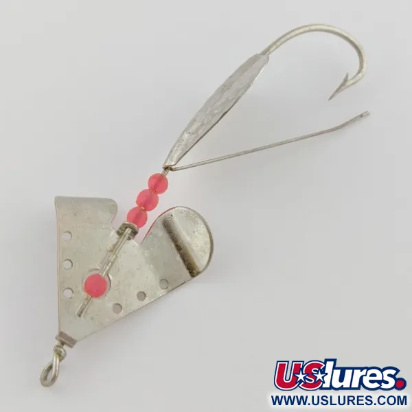 Lindy Skitter-Buzz, Červená/Nikl, 7g, nezachytávající se třpytka #24146