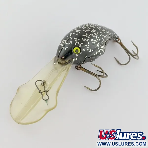 Luhr Jensen Hot Lips Express, Black Glitter, 11g, hlubokopotápivý wobler #24157