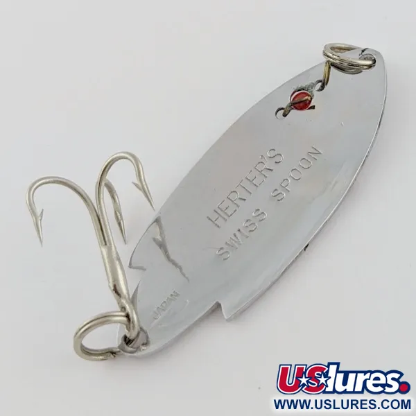 Herter's Swiss Spoon, nikl/červené oko, 7g, plandavka #24161