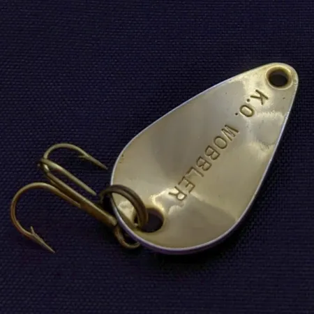 Acme K.O. Wobbler, 3,5g, bílá/černá/zlatá, plandavka #24191