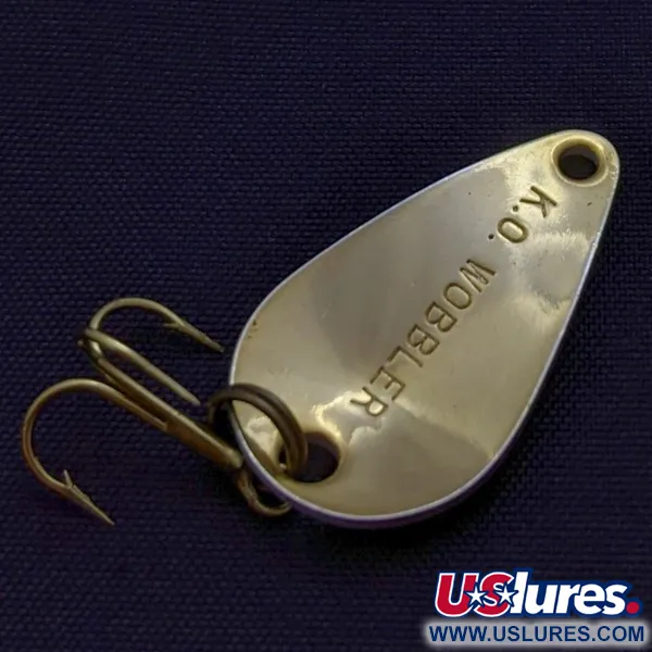 Acme K.O. Wobbler, 3,5g, bílá/černá/zlatá, plandavka #24191