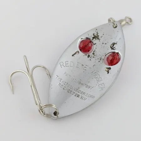 Hofschneider Red Eye Wiggler, 25g, niklová/červená, plandavka #24196