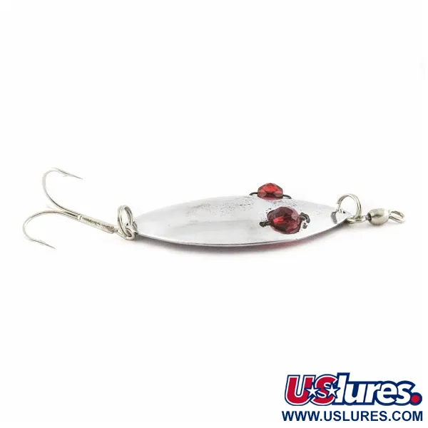 Hofschneider Red Eye Wiggler, 25g, niklová/červená, plandavka #24196