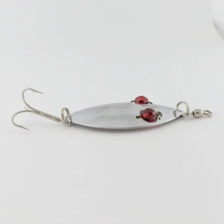 Hofschneider Red Eye Wiggler, 25g, niklová/červená, plandavka #24196