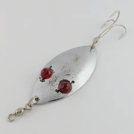 Hofschneider Red Eye Wiggler, 25g, niklová/červená, plandavka #24196