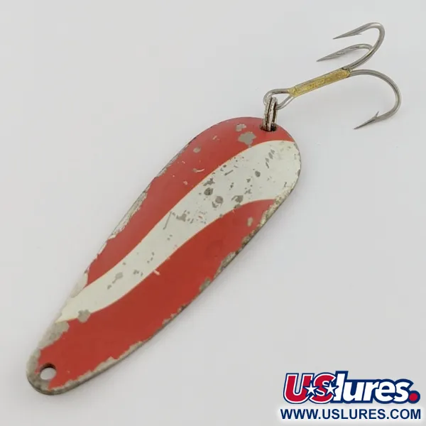 Weber Gypsy King 0, niklová s červeno-bílými pruhy, 11g, plandavka #24209