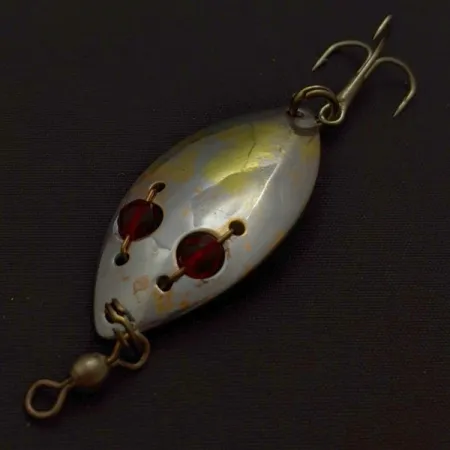 Hofschneider Red Eye Junior, 6,5g, silver/brass/red eyes, plandavka #24210