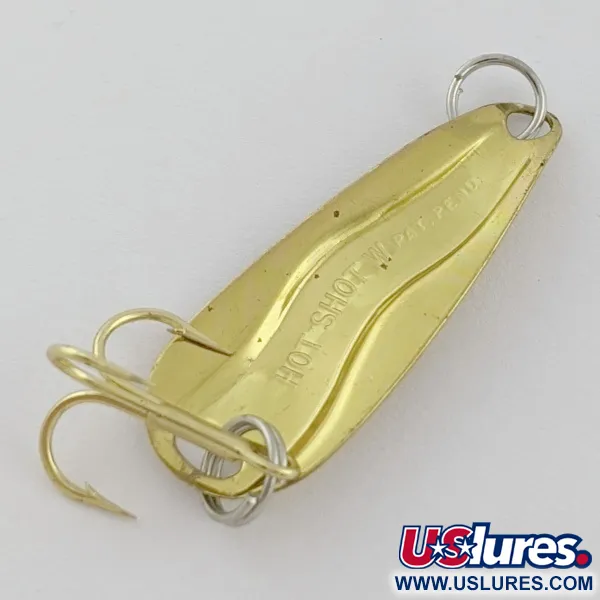 Luhr Jensen Hot Shot W, 1,3g, zlatá, plandavka #24230