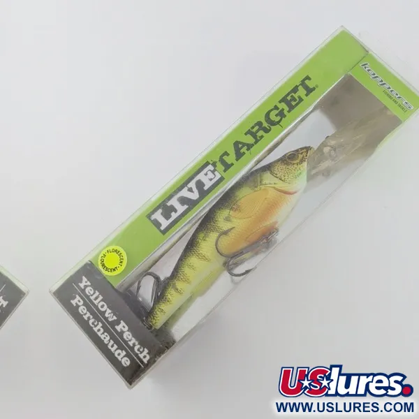 LiveTarget Yellow Perch, 35g, 12cm, hlubokopotápivý wobler #24236