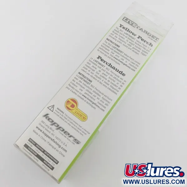 LiveTarget Yellow Perch, 35g, 12cm, hlubokopotápivý wobler #24236