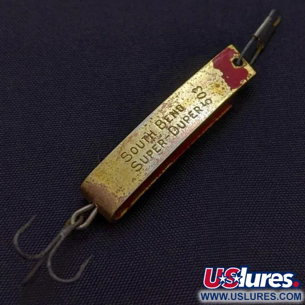 South Bend Super-Duper 503, 4,5g, zlatá/červená, plandavka #24239