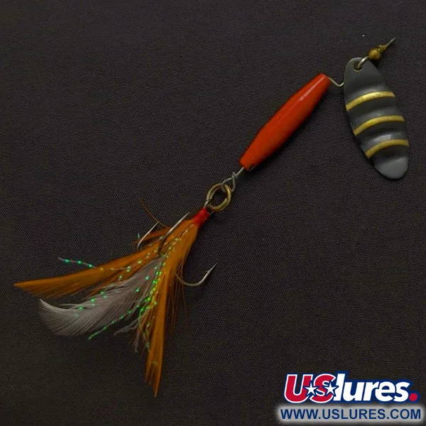 Worth #301, 9g, červená/černá/zlatá, rotační třpytka #24254