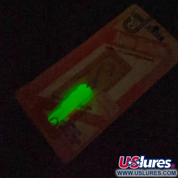 Luhr Jensen Alpena Diamond #31 Glow, 4g, Glo-Flo Green stripe, plandavka #24265