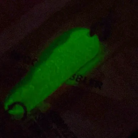 Luhr Jensen Alpena Diamond #31 Glow, 4g, Glo-Flo Green stripe, plandavka #24265