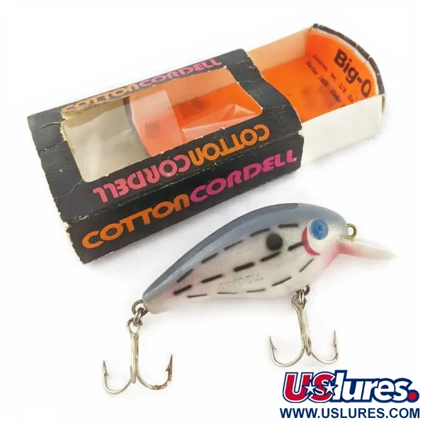 Cotton Cordell Big O, 14g, Blue eyes Bar Fish, Crankbait #24266