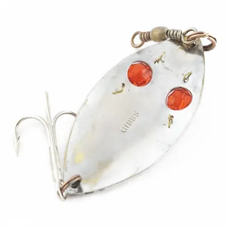 Gibbs Ruby Eye Wiggler, stříbrná/červená, 25g, plandavka #24277