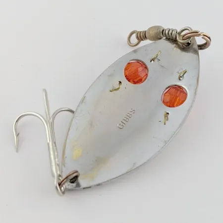 Gibbs Ruby Eye Wiggler, stříbrná/červená, 25g, plandavka #24277