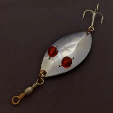 Gibbs Ruby Eye Wiggler, stříbrná/červená, 25g, plandavka #24277