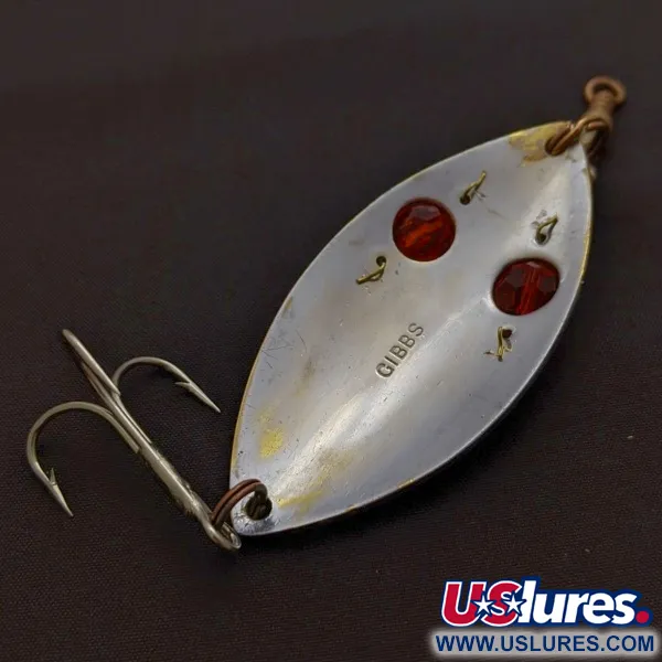 Gibbs Ruby Eye Wiggler, stříbrná/červená, 25g, plandavka #24277