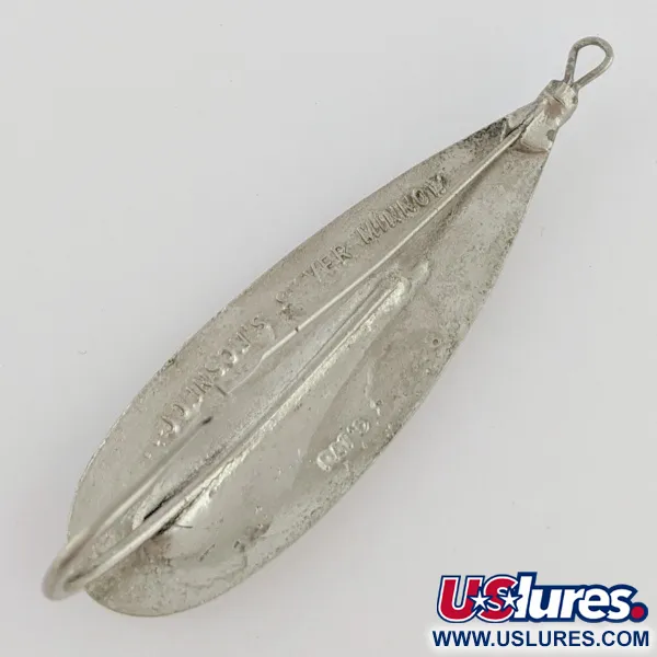 Johnson Silver Minnow Weedless, 12g, nikl, plandavka proti vázkám #24285