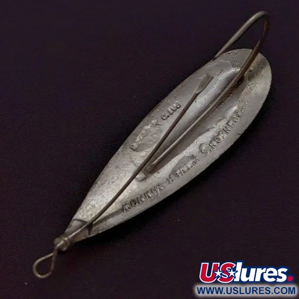 Johnson Silver Minnow Weedless, 12g, nikl, plandavka proti vázkám #24285
