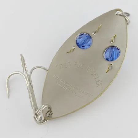 Hofschneider Red Eye Wiggler, 25g stříbrná/mosazná, plandavka #24287