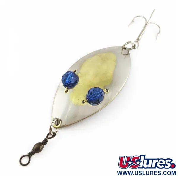 Hofschneider Red Eye Wiggler, 25g stříbrná/mosazná, plandavka #24287