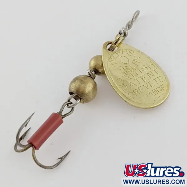 Mepps Aglia 0, 2,5g, zlatá, rotačka #24289