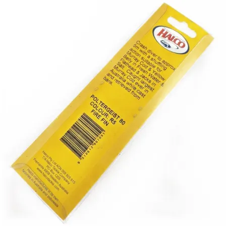 Halco Poltergeist 80, 17g Fire Fin, hlubokopotápivý wobler #24305