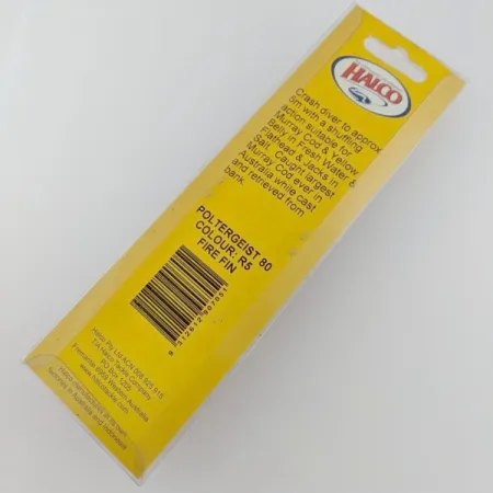 Halco Poltergeist 80, 17g Fire Fin, hlubokopotápivý wobler #24305