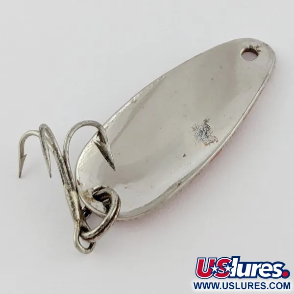 Dura-Pak Dura Pack Spoon, 1/8oz, Niklová/Červená/Bílá, Plandavka #24316