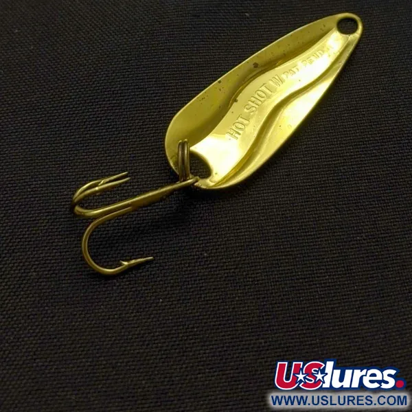 Luhr Jensen Hot Shot W, zlatá, 1,3 g, plandavka #24334