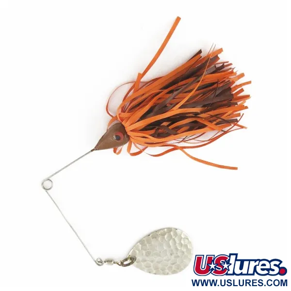 Bomber The Classics Bushwacker, nikl/oranžová, 12g, spinnerbait #24340