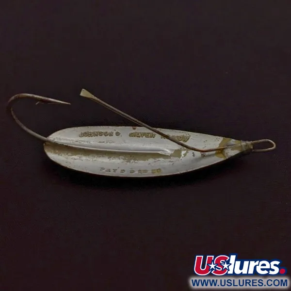 Johnson Silver Minnow Weedless, stříbrná 9g, plandavka #24376