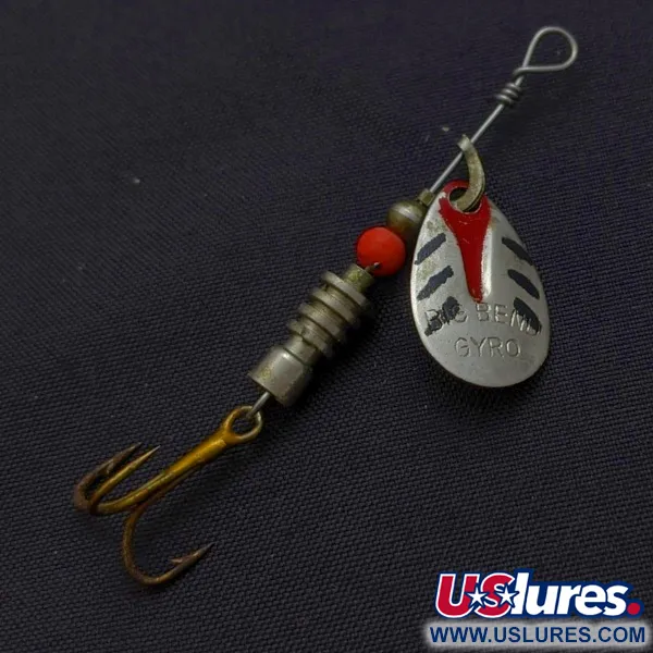 Gyro Big Bend Japan, 2,5g, stříbrná rotační třpytka #24391