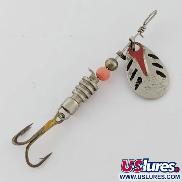 Gyro Big Bend Japan, 2,5g, stříbrná rotační třpytka #24391