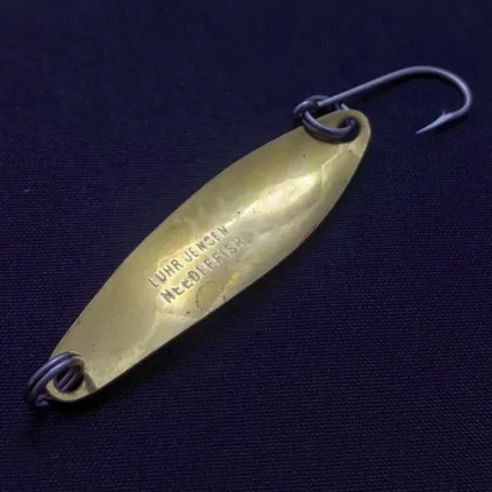 Luhr Jensen Needlefish 2, 3g, bílá/červená/mosaz, plandavka #24417