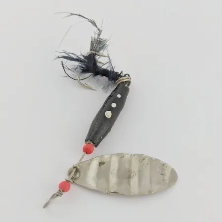 Dolphin Marble Spinner, 7g, nikl/černá, rotační třpytka #24421