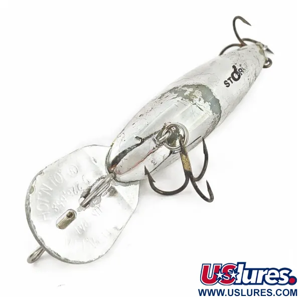 Storm Hot'N'Tot Thin Fin, stříbrná, 6,5g, wobler #24425