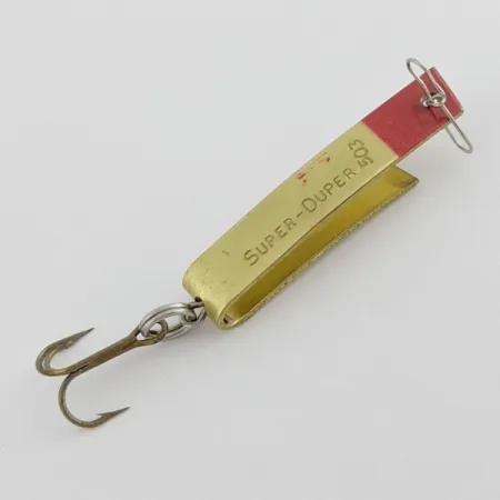 Luhr Jensen Super-Duper 503 Plandavka, Gold Red, Tvar U, #24435