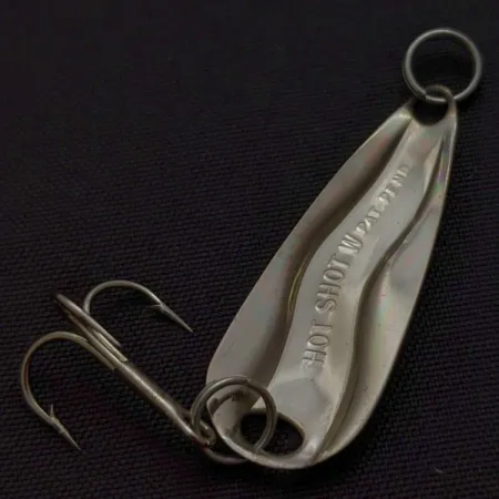 Luhr Jensen Hot Shot W Plandavka, Nikl, 1.3g, Vlnitý Profil, #24441