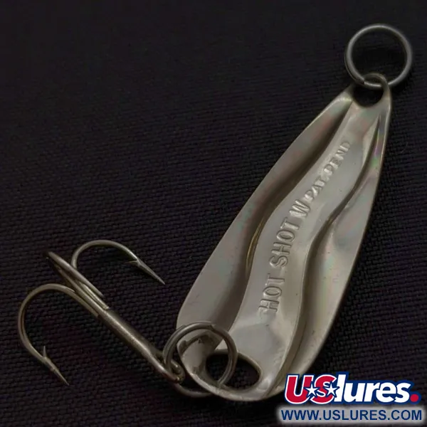 Luhr Jensen Hot Shot W Plandavka, Nikl, 1.3g, Vlnitý Profil, #24441