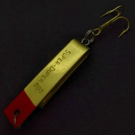 Luhr Jensen Super-Duper 503 Nástraha, Gold/Red, 4.3g, Tvar U, #24454