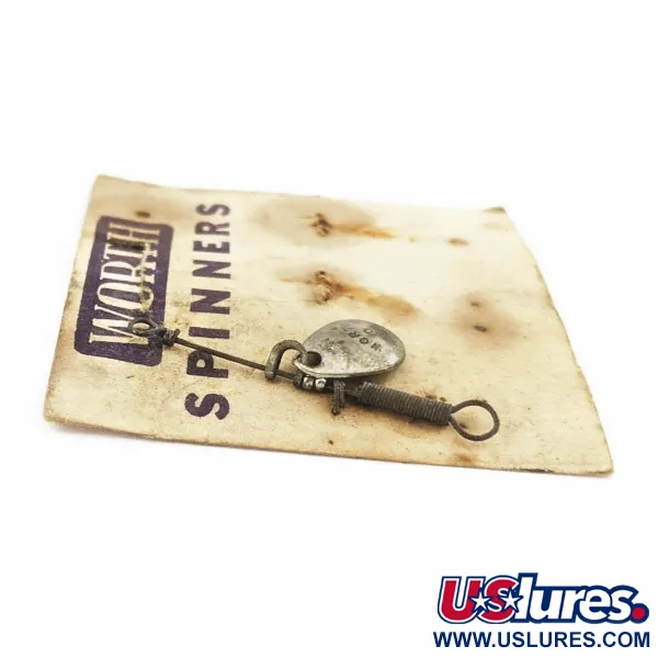 Worth Spinner #0 Třpytka, Nikl, 0,5 g, Ražené křidélko, #24488