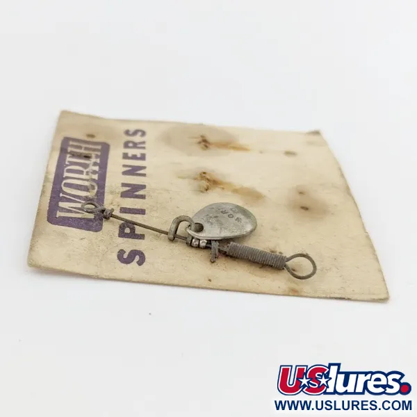 Worth Spinner #0 Třpytka, Nikl, 0,5 g, Ražené křidélko, #24488