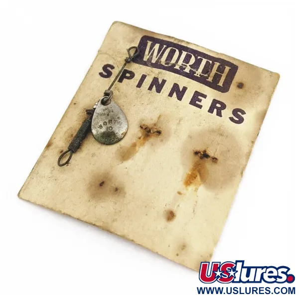 Worth Spinner #0 Třpytka, Nikl, 0,5 g, Ražené křidélko, #24488