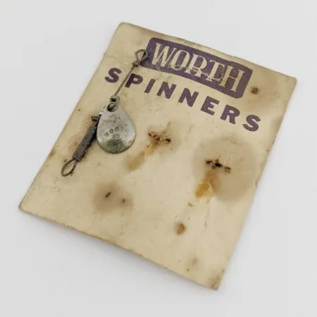 Worth Spinner #0 Třpytka, Nikl, 0,5 g, Ražené křidélko, #24488