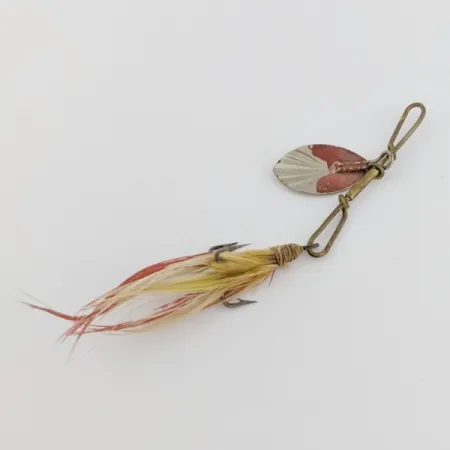 G.M. Skinner 1 Třpytka rotační, nikl/červená, 3,5 g, vroubkovaná, #24500