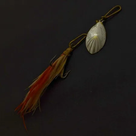 G.M. Skinner 1 Třpytka rotační, nikl/červená, 3,5 g, vroubkovaná, #24500